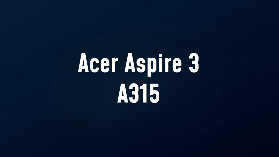 Acer Aspire 3 A315 A315-42 LA-H801P RYZEN 3200 ym3200c4t20fg