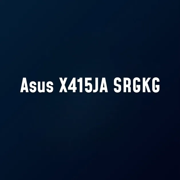 Asus X415JA SRGKG I5-1035G1
