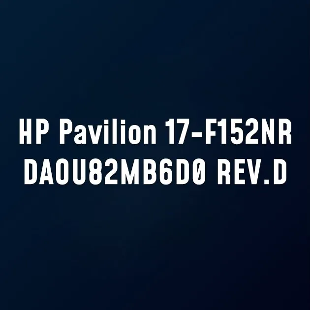 HP Pavilion 17-F152NR