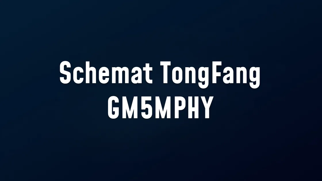 Schemat TongFang GM5MPHY